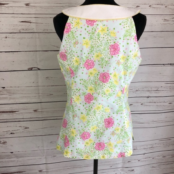 Lilly Pulitzer Sleeveless Blouse size 12 - Picture 6 of 8